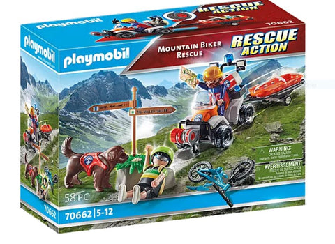 Playmobil 70662 Mountain Biker Rescue