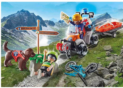 Playmobil 70662 Mountain Biker Rescue
