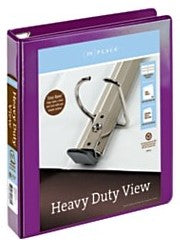 1.5'' VIEW STDR BINDER- PURPLE