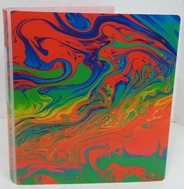 1.5'' STDR EVERBIND BINDER- RAINBOW