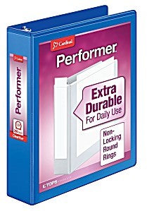 1.5'' PERFORMER RR VIEW BINDER- BLUE