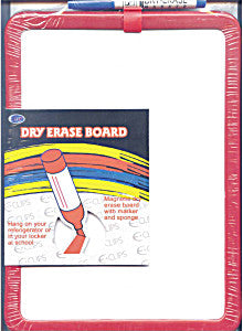 DRY ERASE BOARD W. MARKER