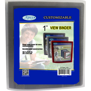 1'' POLY VIEW BINDER