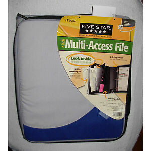 2'' ZIPPER BINDER + MULTI-ACCESS FILE W. HANDLE