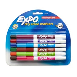 EXPO MARKERS- FINE- 12-PK