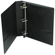 4'' BASIC D RING VIEW BINDER- BLACK