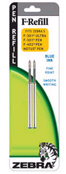 F REFILL 0.7mm BLUE- 2 PK. 